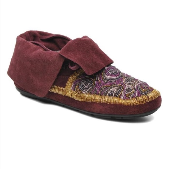 House of Harlow | Mallory Beaded Moccasin Bootie - Picture 3 of 8